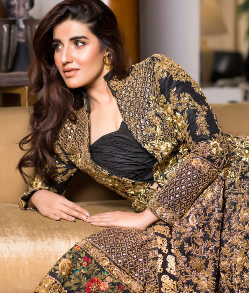 Stunning Hareem Farooq In Bridal Dress By HSY