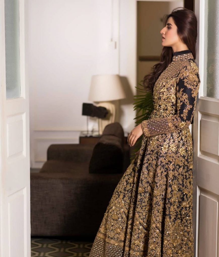 Stunning Hareem Farooq In Bridal Dress By HSY