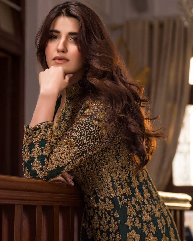 Stunning Hareem Farooq In Bridal Dress By HSY