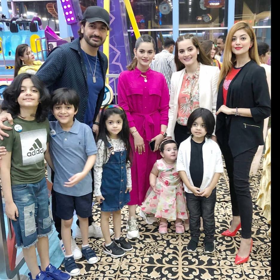 Syed Jibran with his Family at Amal Birthday