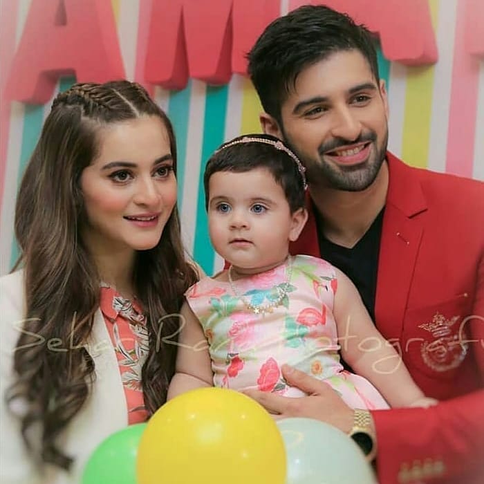 Syed Jibran with his Family at Amal Birthday