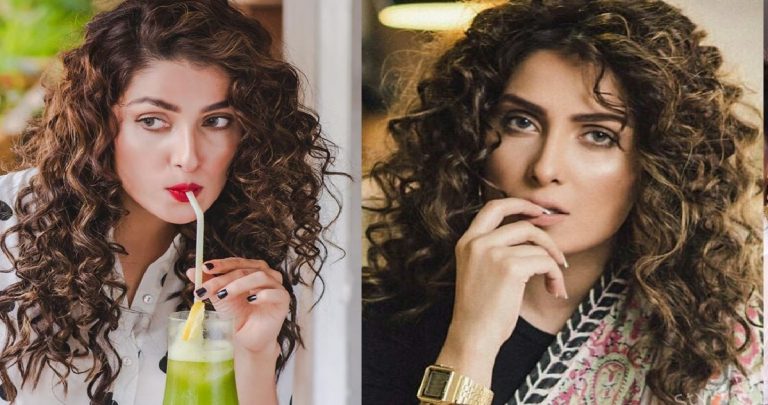 Stunning Pictures of Ayeza Khan in Curly Hair – Complete Collection