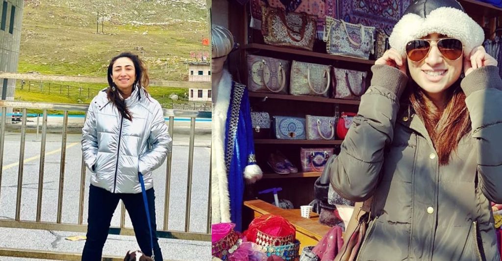 Unseen Pictures of Anoushey Ashraf while her Travels Across the Globe