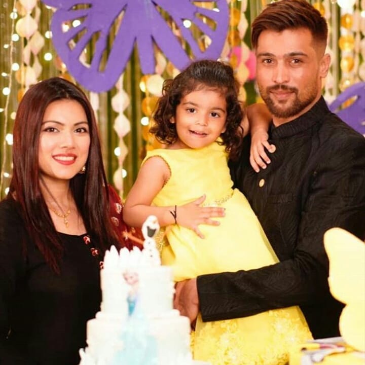 Cricketer Muhammad Amir Daughter’s Birthday Pictures