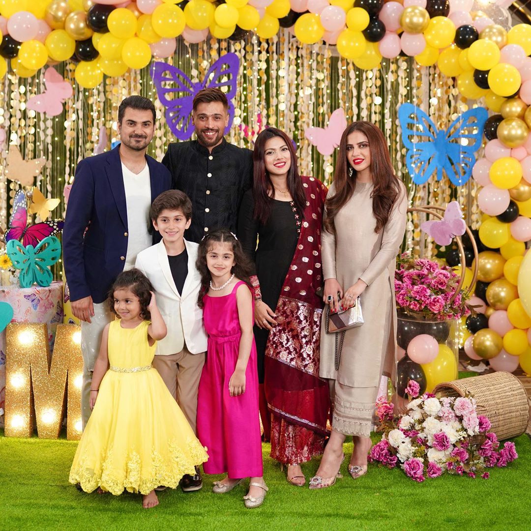 Cricketer Muhammad Amir Daughter’s Birthday Pictures