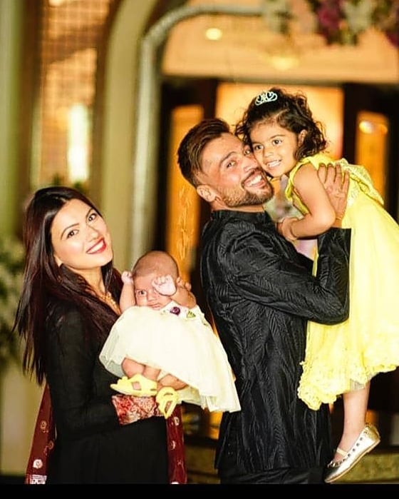 Cricketer Muhammad Amir Daughter’s Birthday Pictures