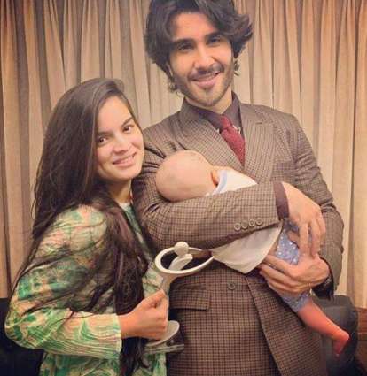 Feroze Khan With His Family
