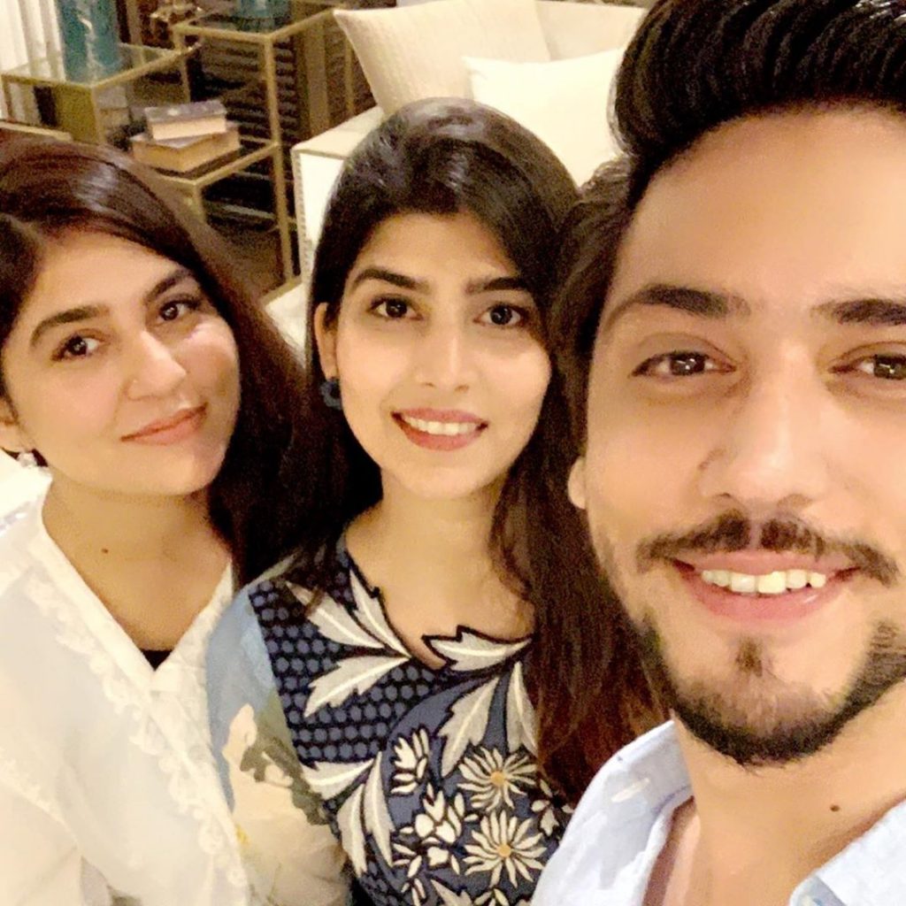 Ahmed Godil And His Wife Meets Sanam Baloch