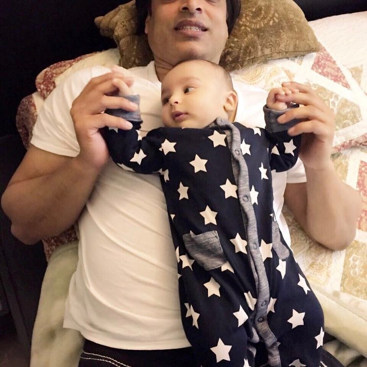 Shoaib Akhtar Shares Recent Pictures With His Sons