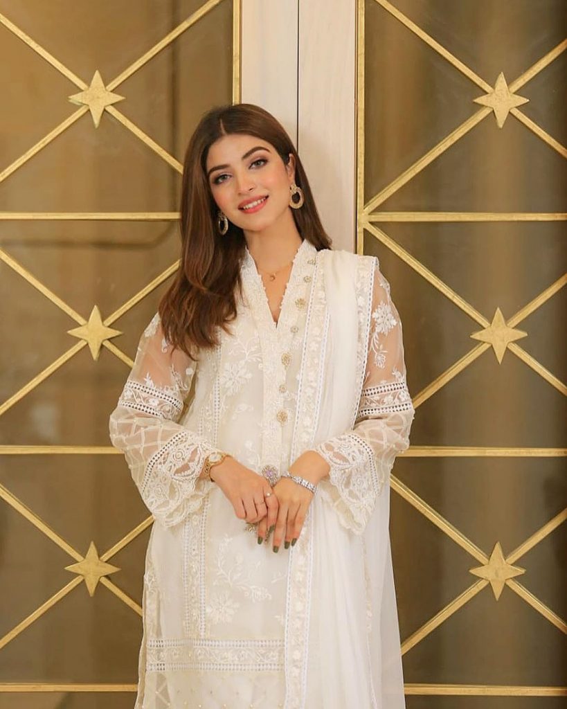 Kinza Hashmi Latest Shoot For Nikkah Collection