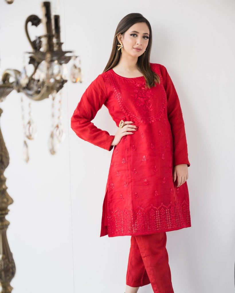 Latest Eastern Party-Wear Dresses of Komal Aziz Khan