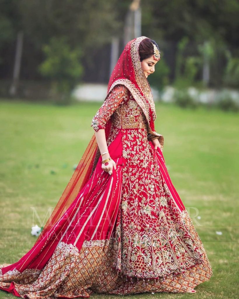 Syeda Tuba Amir Being All Dolled Up By Faizas Salon