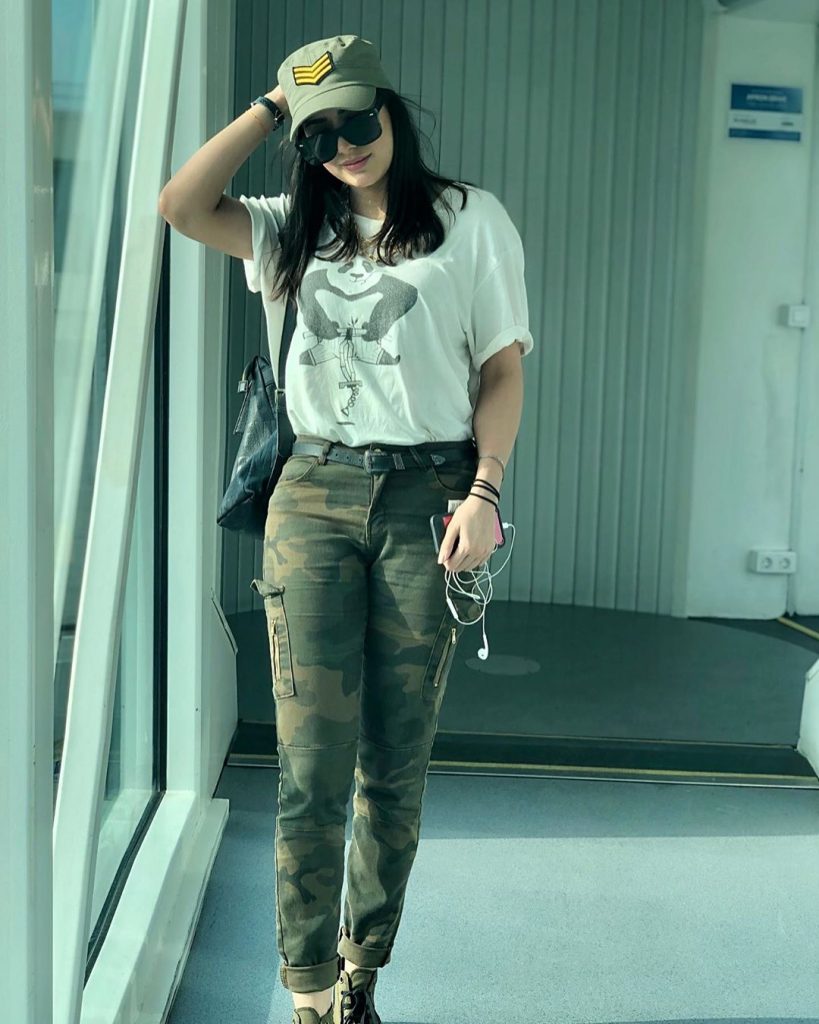 Mehwish Hayat is Quite a Fan of Sun Glasses