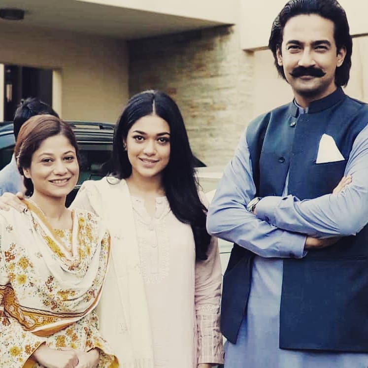Sanam Jung and Ali Safina BTS From Their Upcoming Drama Serial