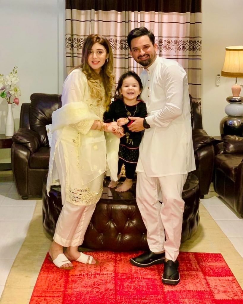 Noman Habib Shares Some Adorable Pictures With His New Born Baby Girl