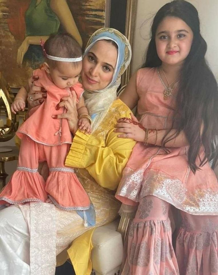 Noor Bukhari with her Husband and Daughters - Latest Clicks