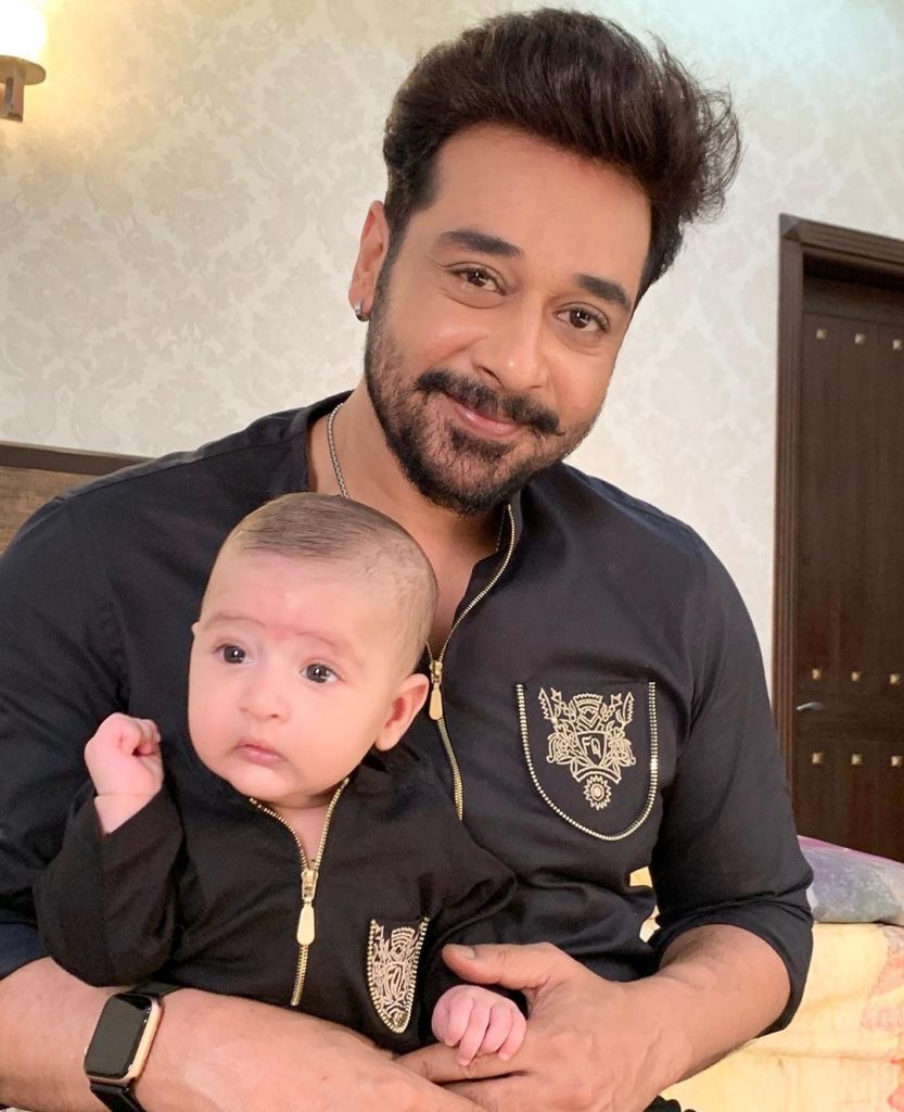 Family Pictures of Faisal Qureshi inside His House