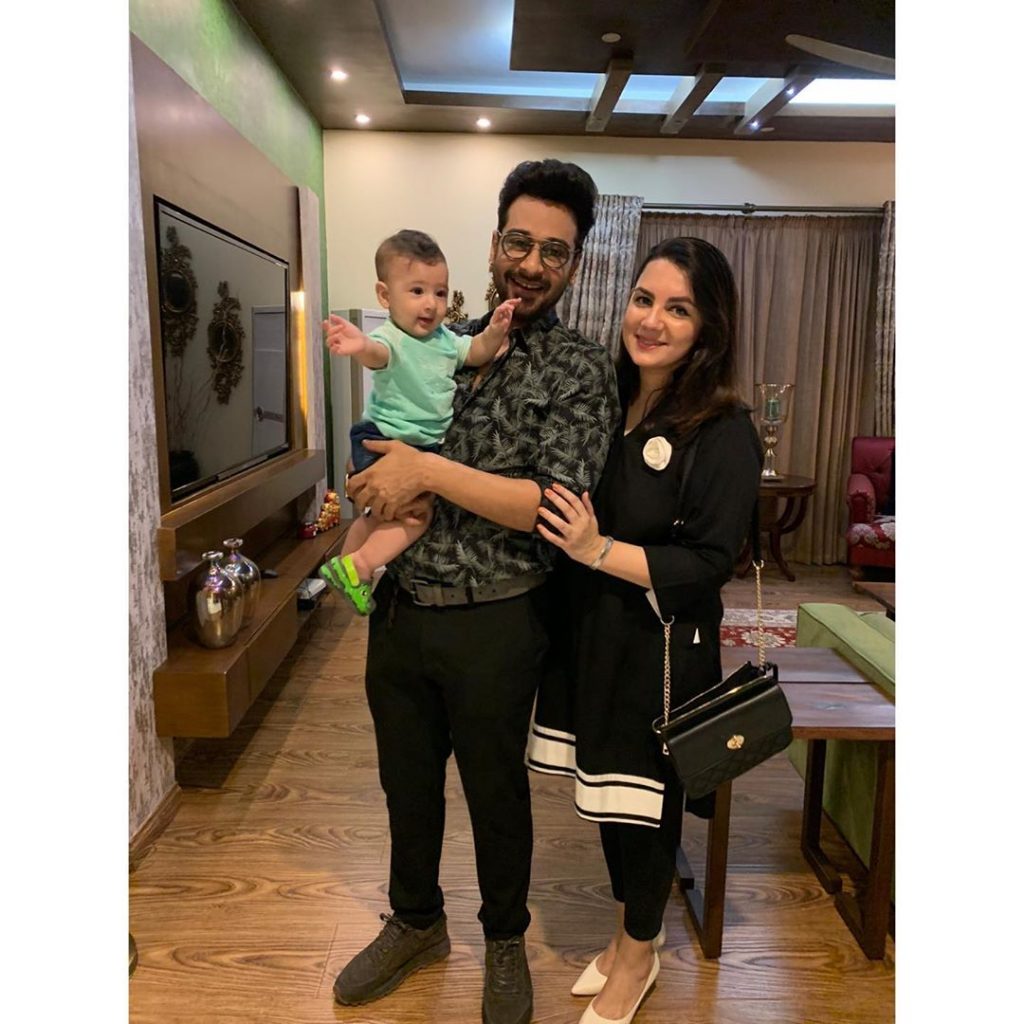 Family Pictures of Faisal Qureshi inside His House