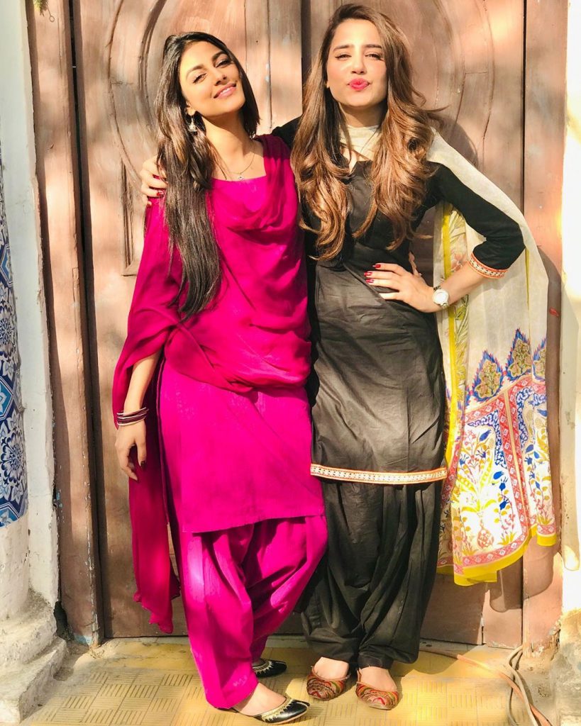 Saniya Shamshad Shares Some Throwback Pictures With Anzela Abbasi