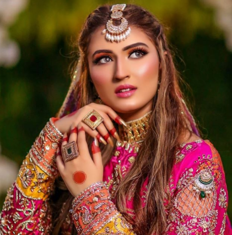 Latest Bridal Shoot Featuring Tania Hussain