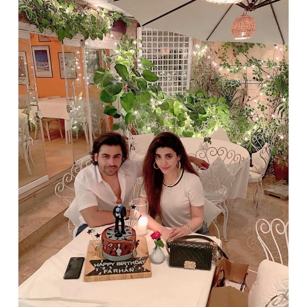 Urwa Wishes Farhan Saeed A Very Happy Birthday And Shares Some Pictures From The Celebration