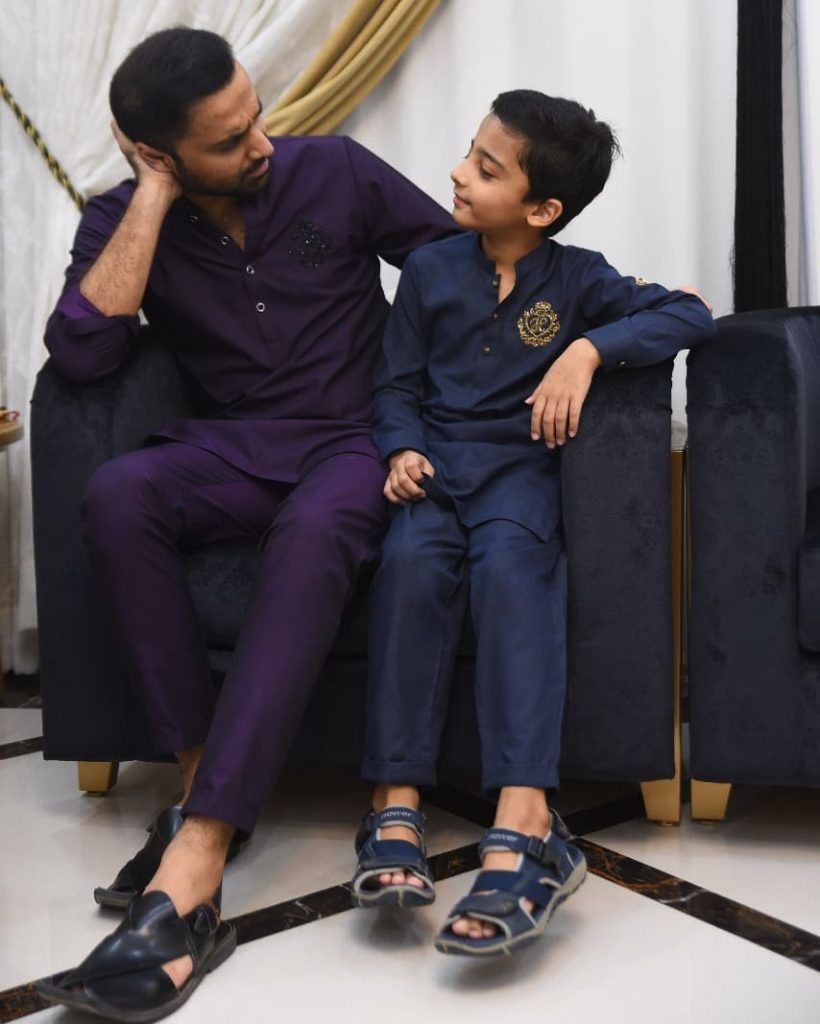 Wasim Badami Shares Some Latest Pictures With His Son