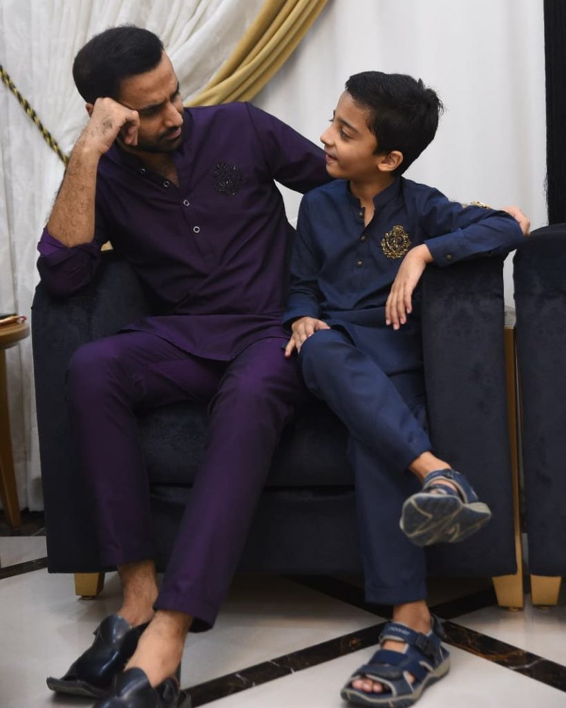 Wasim Badami Shares Some Latest Pictures With His Son