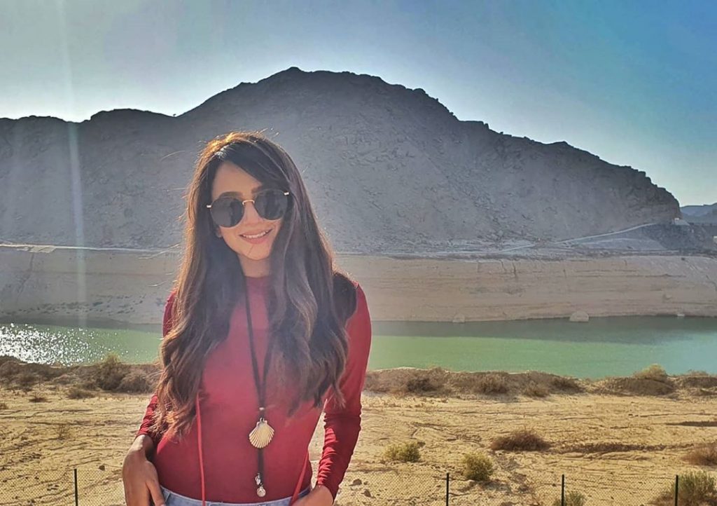 Zarnish Khan On A Road Trip To Jebel Jais Dubai