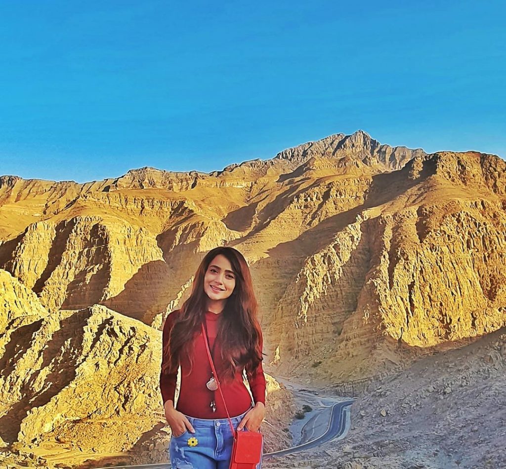 Zarnish Khan On A Road Trip To Jebel Jais Dubai