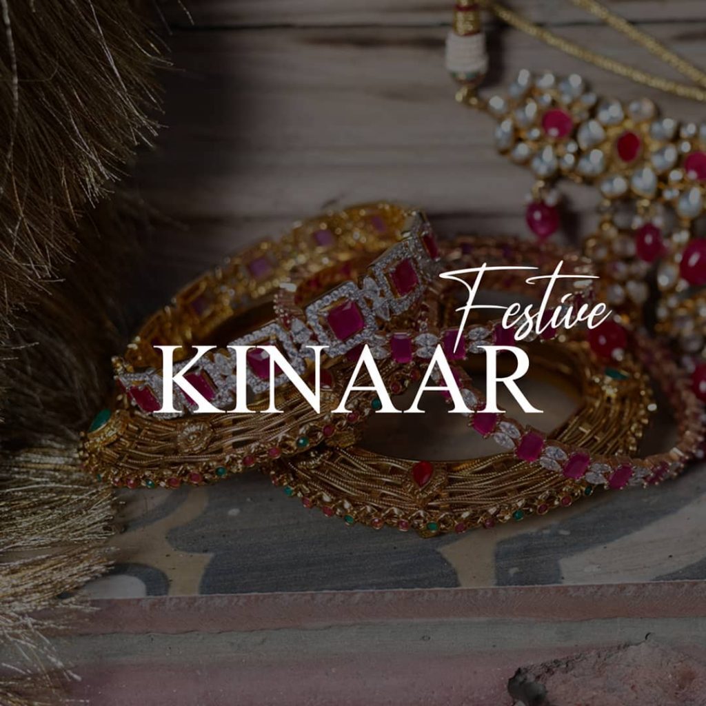 Gorgeous Eman Suleman Featured In Kinaar Festive Collection 