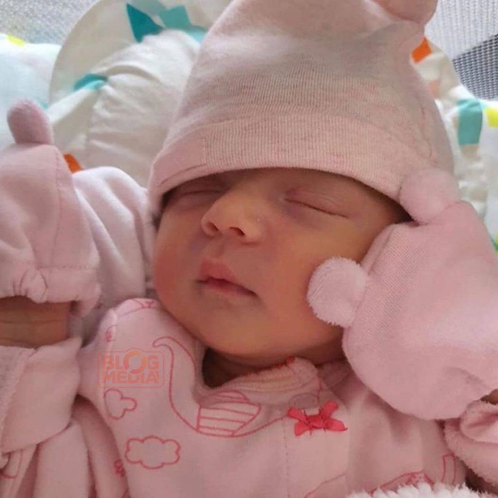 First Look Of Juggun Kazim's New Born Daughter