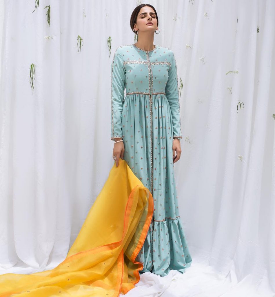 Top 10 Dresses Worn By Saba Qamar