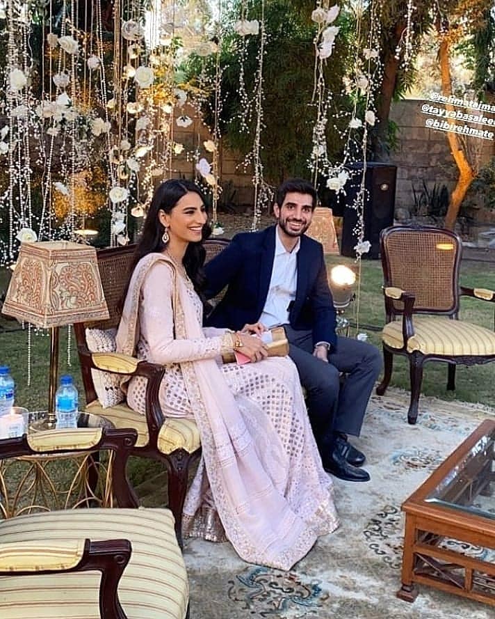 Latest Pictures of Rehmat Ajmal With Her Fiance