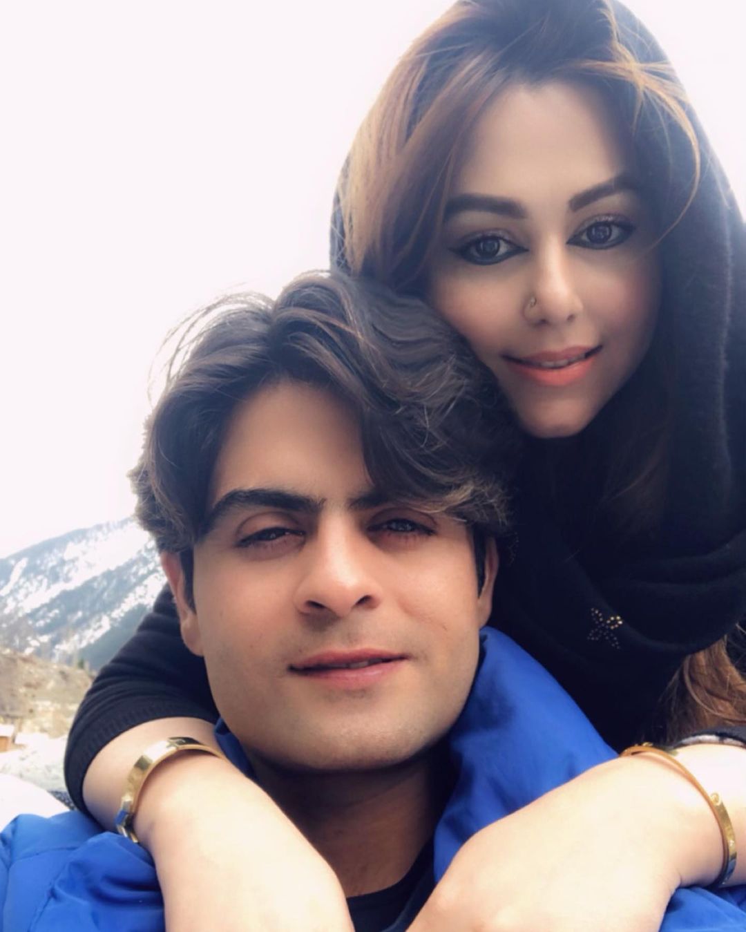 Cricketer Ahmad Shahzad with his Wife and Son - Latest Pictures