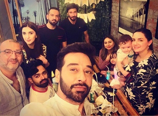 Actor Ijaz Aslam Celebrating Birthday with his Close Friends