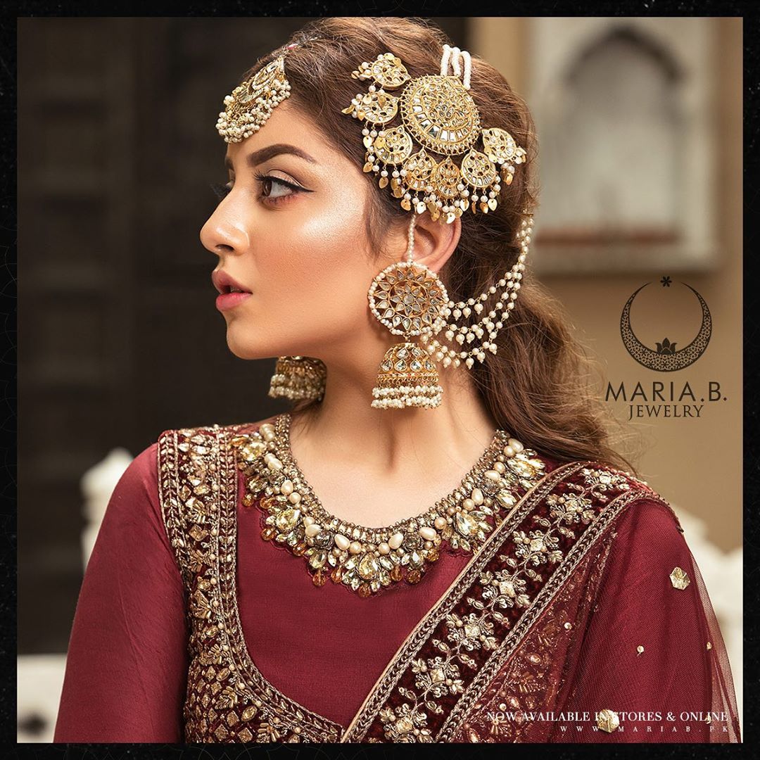 Alizeh Shah Latest Shoot for Maria.B Jewelry Collection