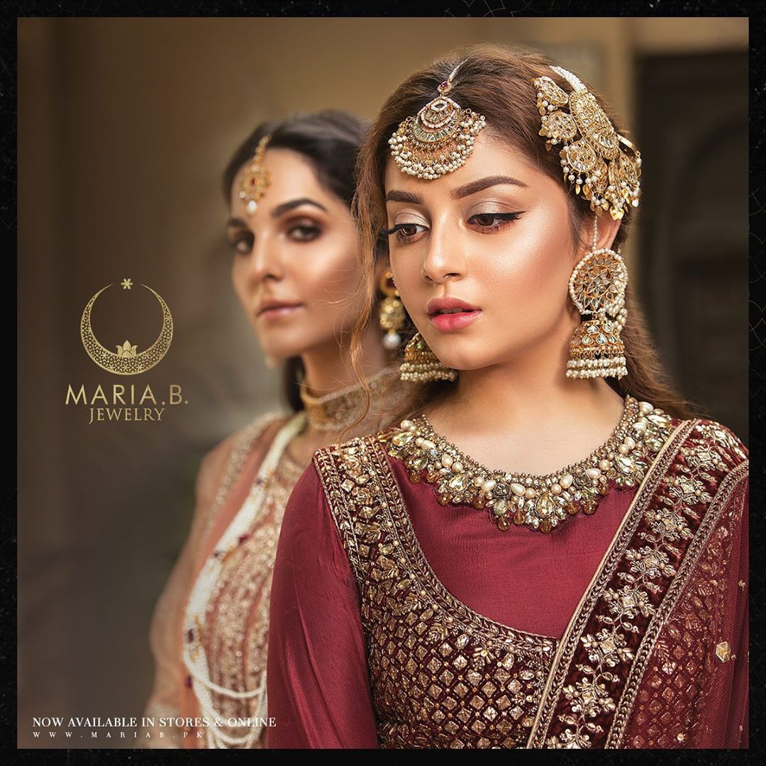 Alizeh Shah Latest Shoot for Maria.B Jewelry Collection