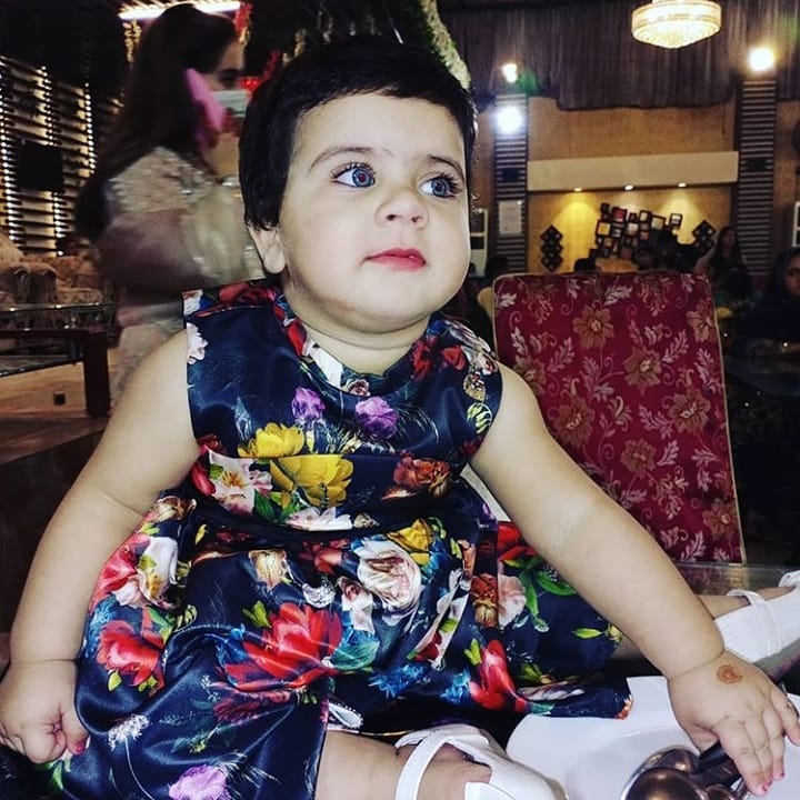 Aiman Khan and Muneeb Butt Daughter Amal Muneeb Latest Pictures ...