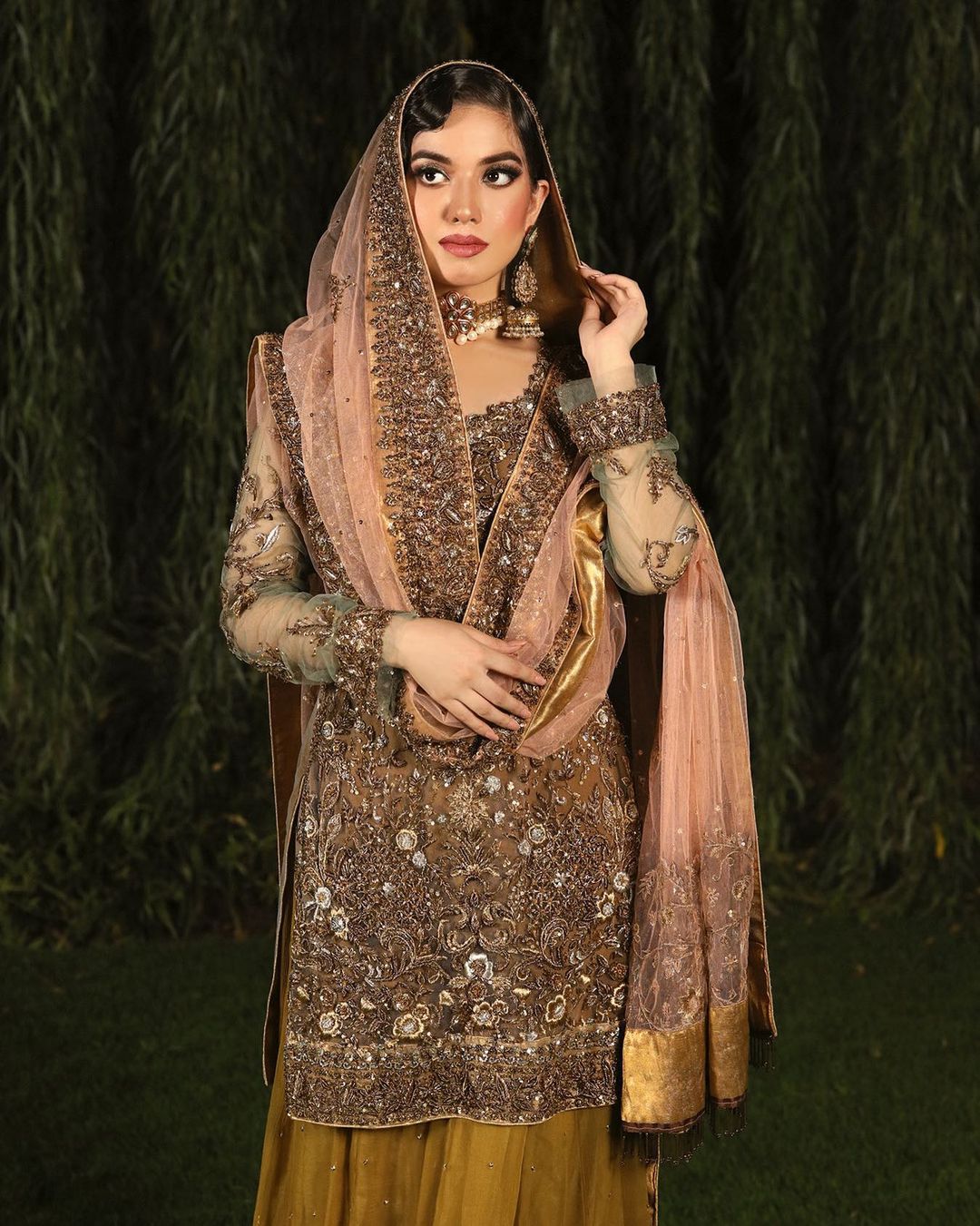 Arisha Razi Khan Latest Bridal Shoot for BNS by Bina Sultan