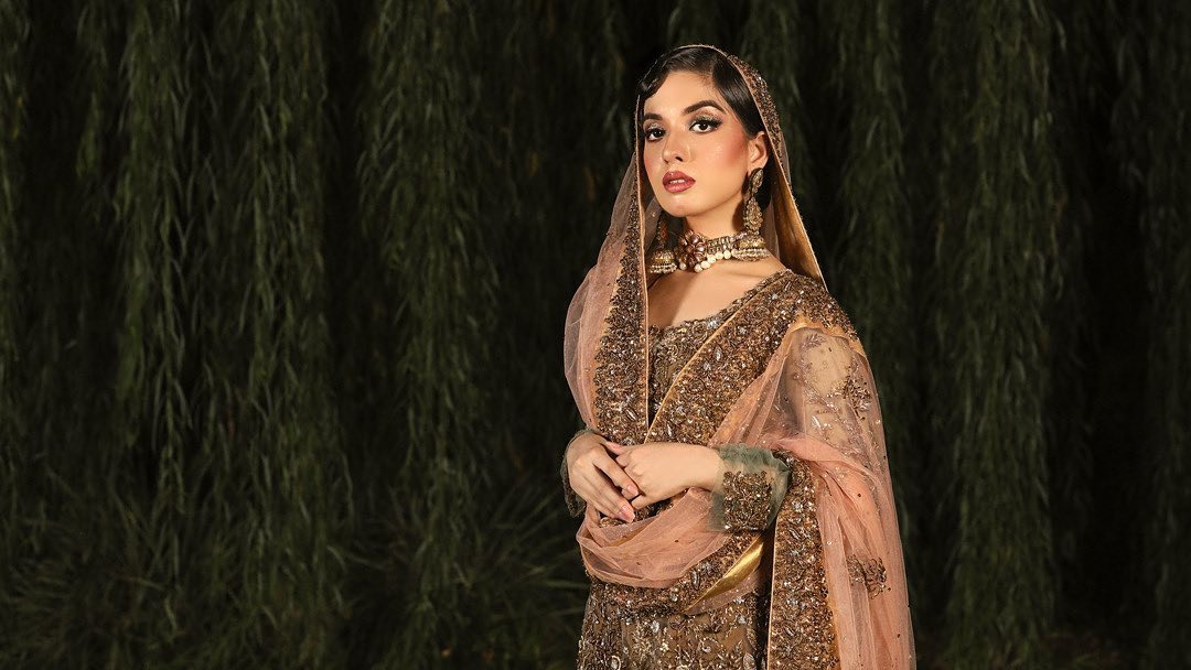 Arisha Razi Khan Latest Bridal Shoot for BNS by Bina Sultan