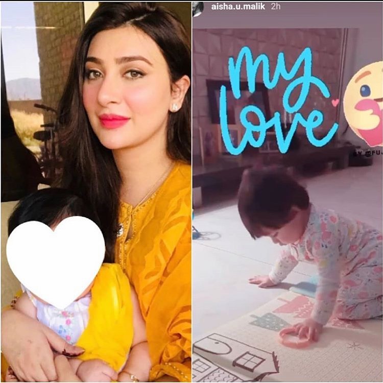 Aisha Khan Celebrating First Birthday of her Cute Daughter Mahnoor