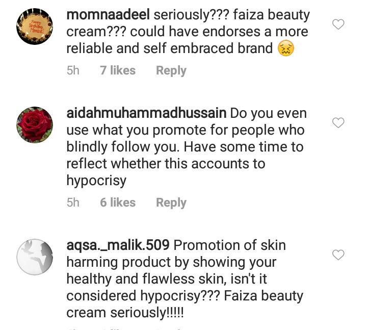 Ayeza Khan In Hot Water For Promoting Faiza Beauty Cream