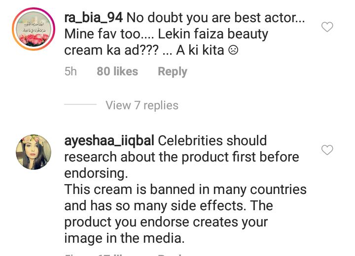 Ayeza Khan In Hot Water For Promoting Faiza Beauty Cream