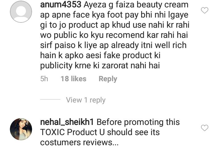 Ayeza Khan In Hot Water For Promoting Faiza Beauty Cream