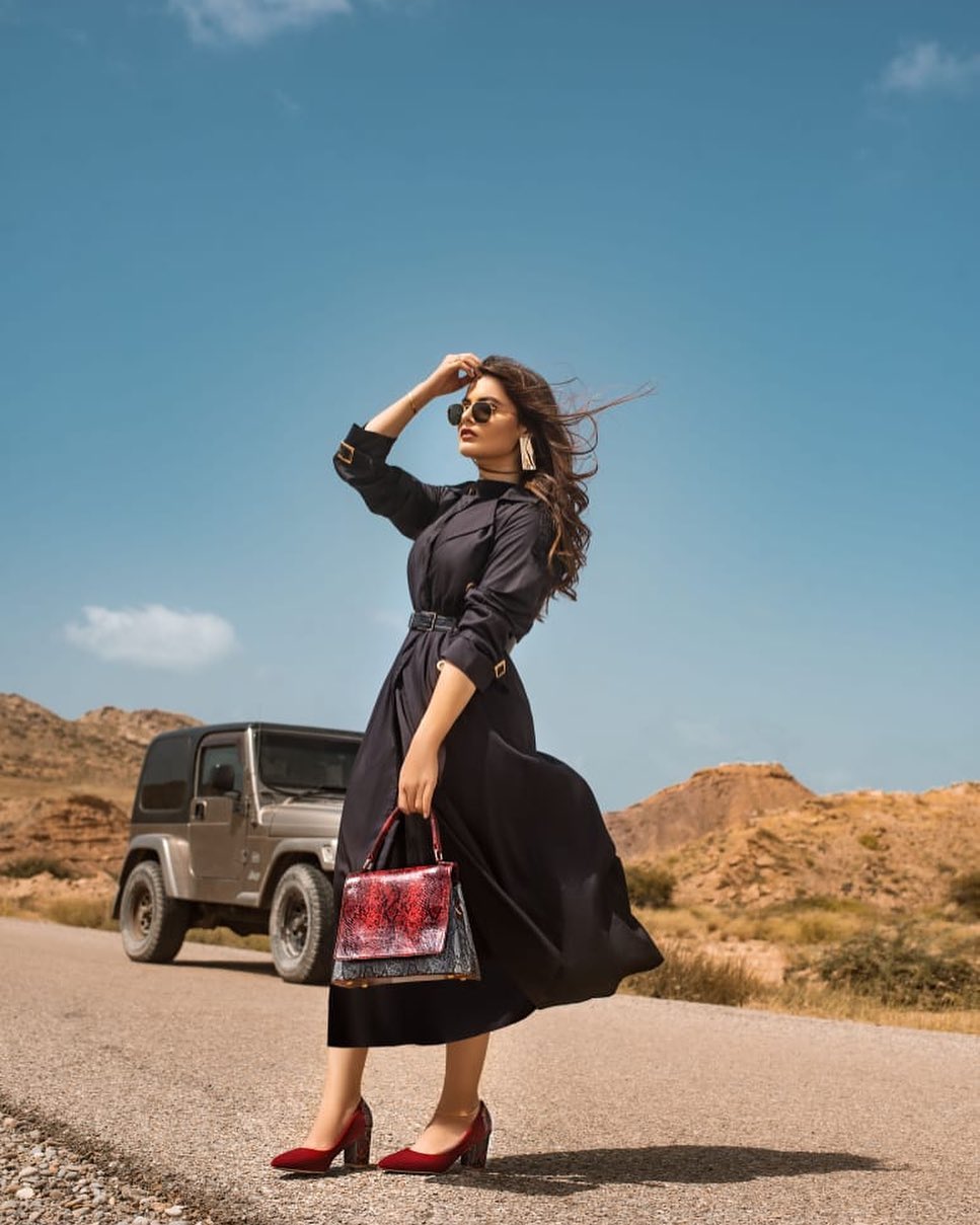 Minal Khan and Hasnain Lehri Latest Shoot for Borjan Shoes