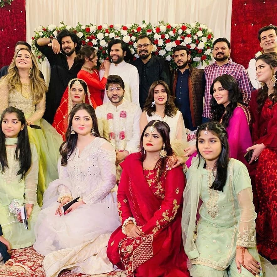 Celebrities Spotted At Akif Ilyas Nikkah