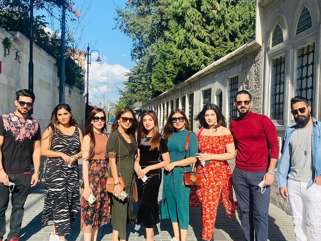 Pakistani Celebrities Enjoying Vacations in Turkey - Beautiful Pictures