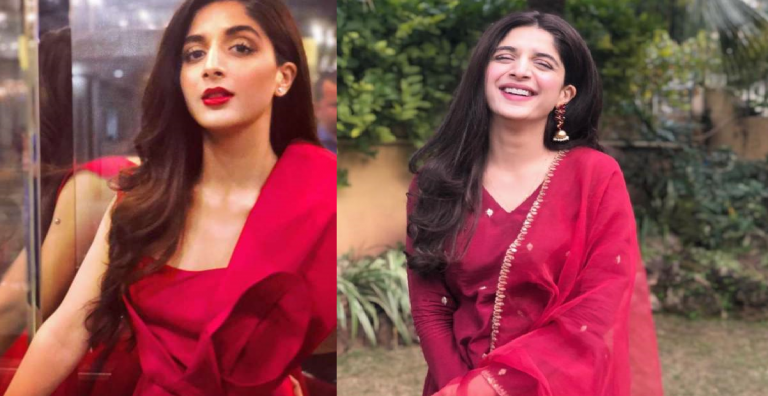 20 Beautiful Pictures Of Mawra Hocane In Red Dress