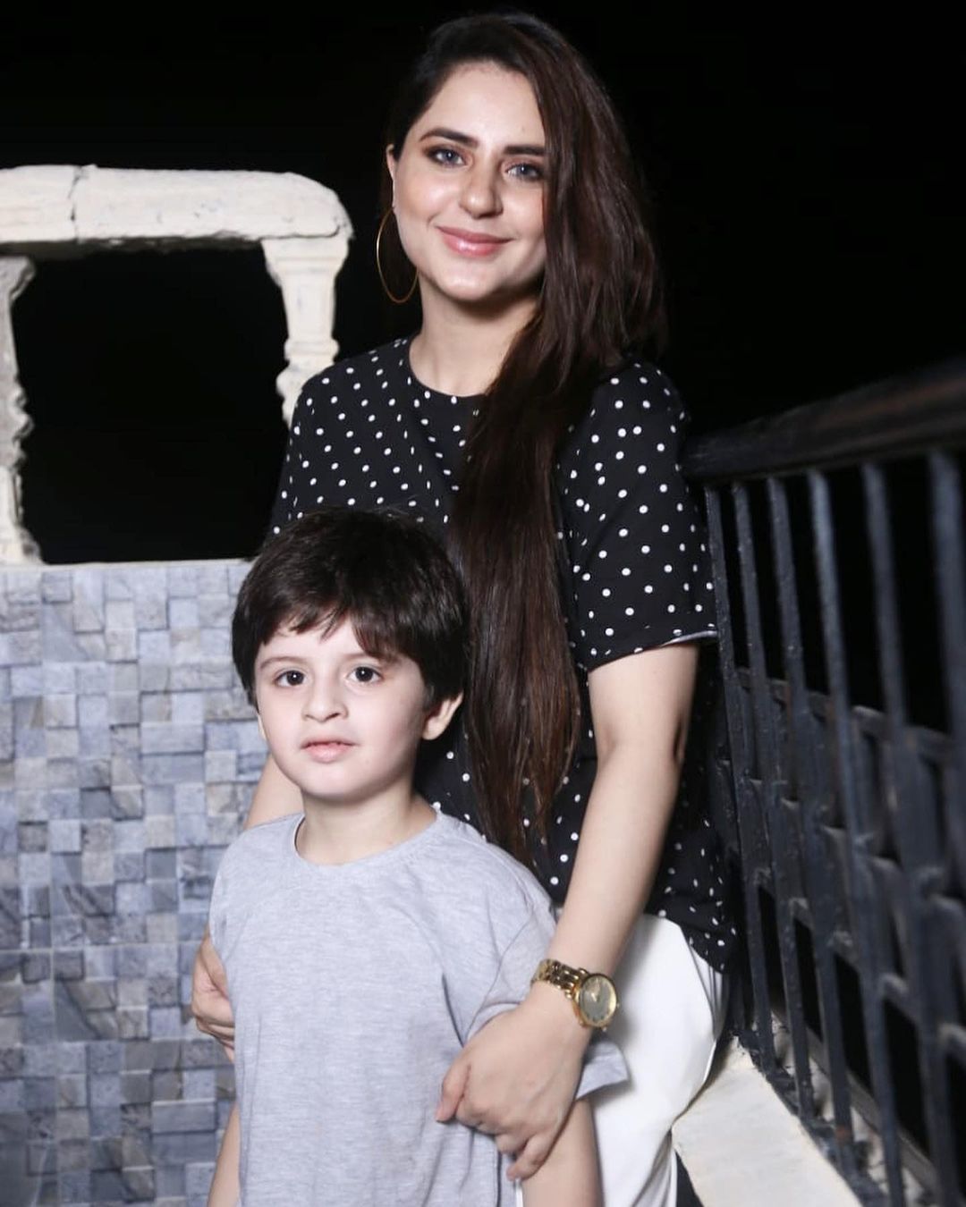 Fatima Effendi Latest Beautiful Clicks with Her Kids