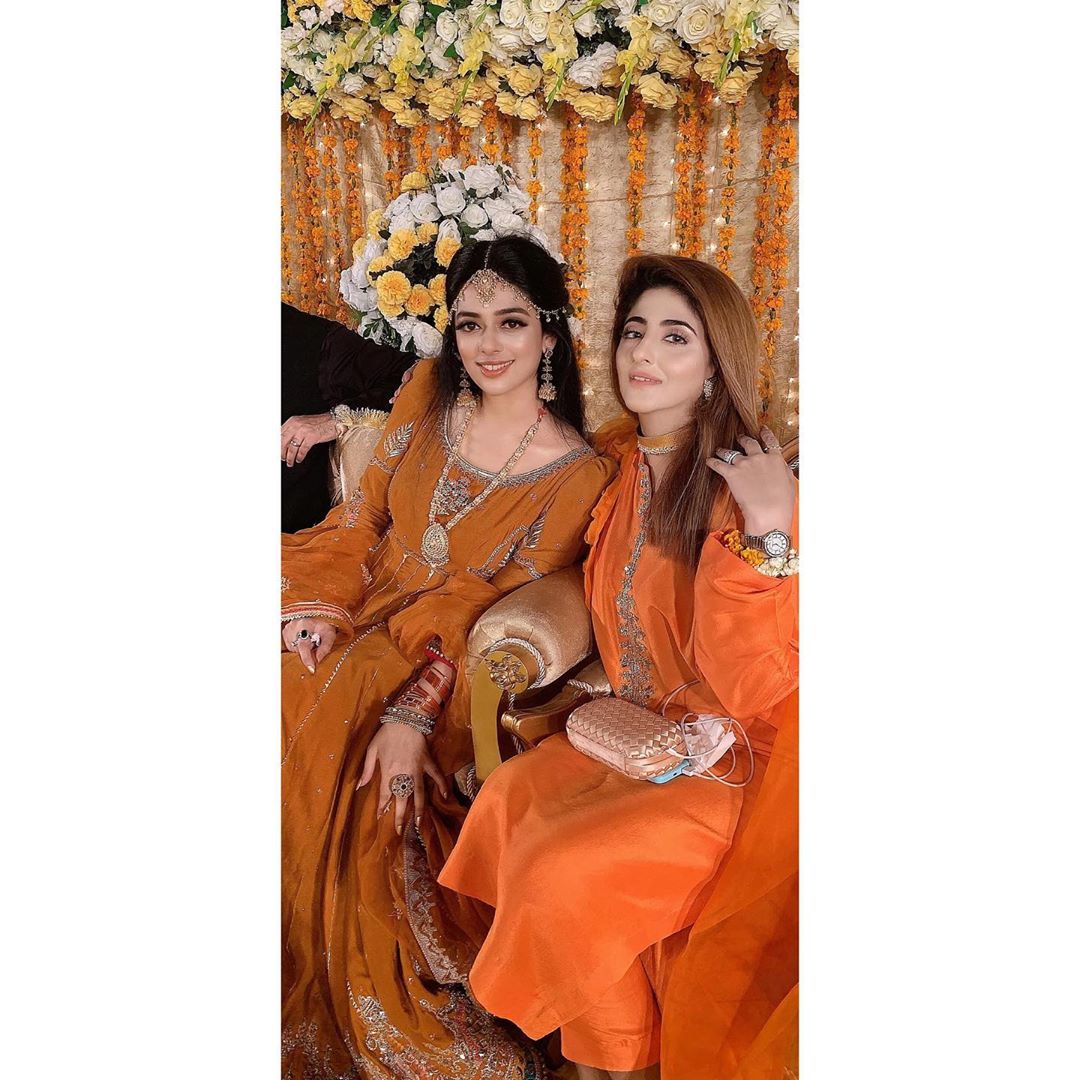 Actress Fatima Sohail at the Wedding of her Friend